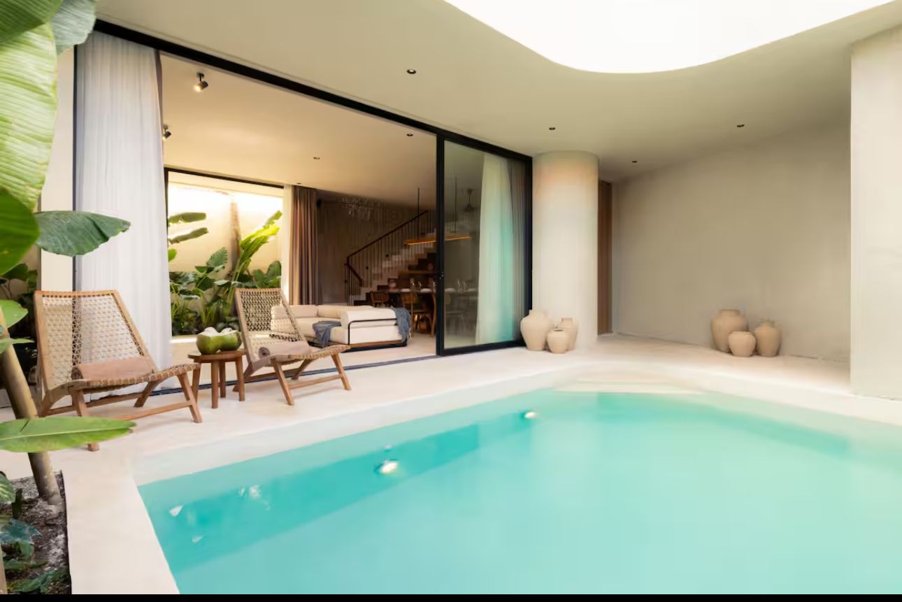 VILLA FULL OCCUPANCY, WALKING DISTANCE KE PANTAI BERAWA