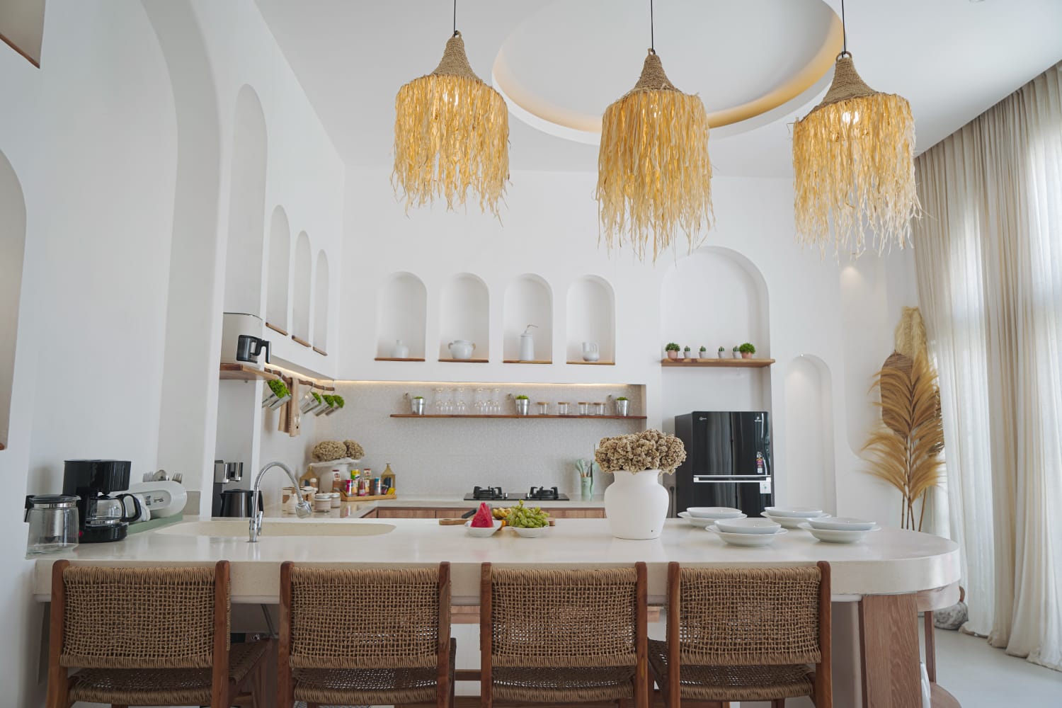 VILLA BARU BERKONSEP BOHO MEDITERANIAN DI BALANGAN